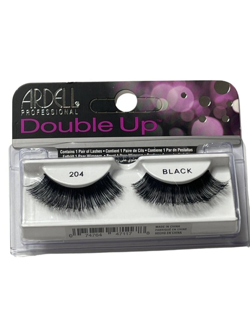 Ardell Double Up 204 Black False Eyelashes Extra Volume Strip Lashes